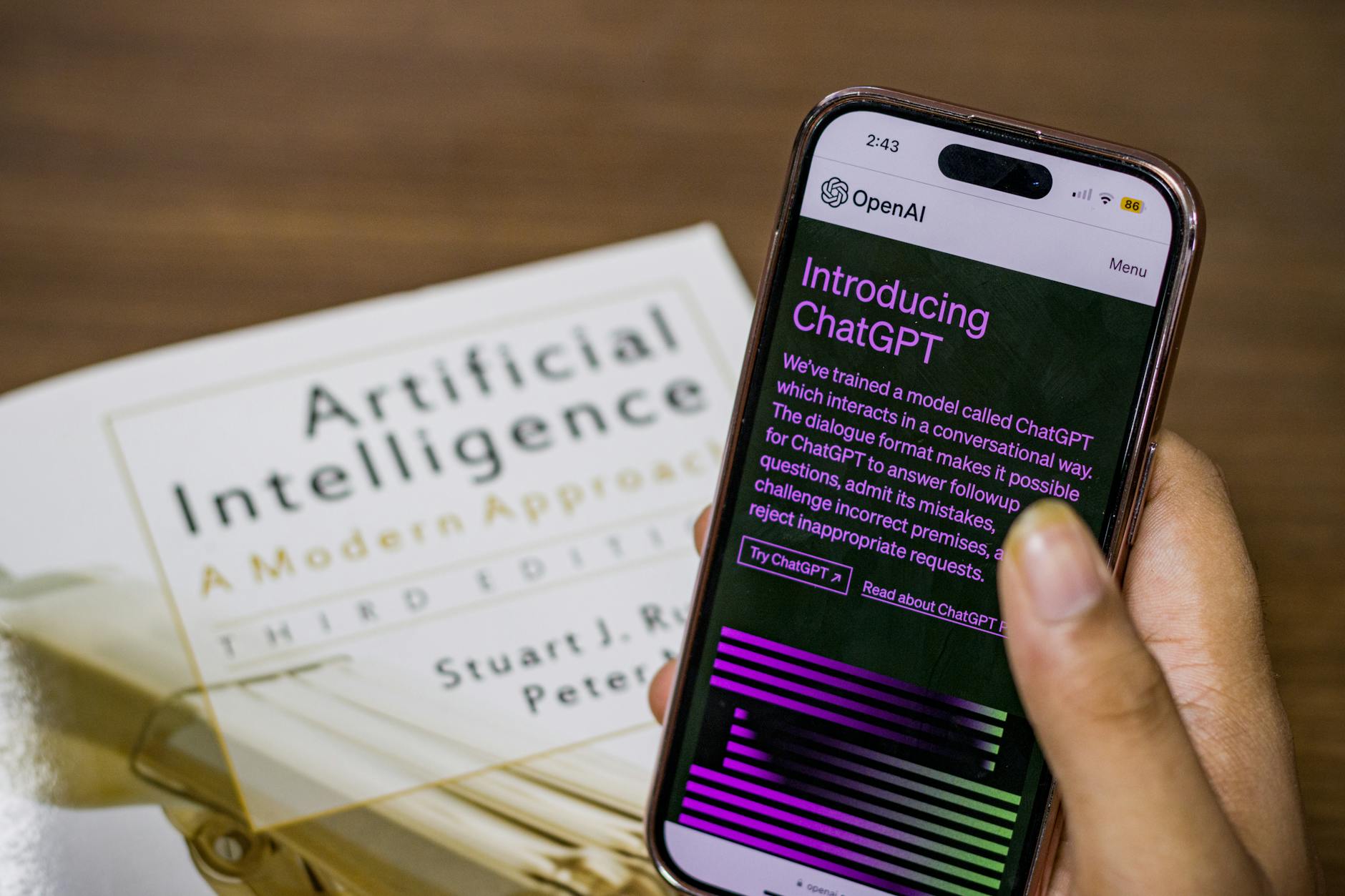 AI 客服与用户进行个性化对话的场景示意